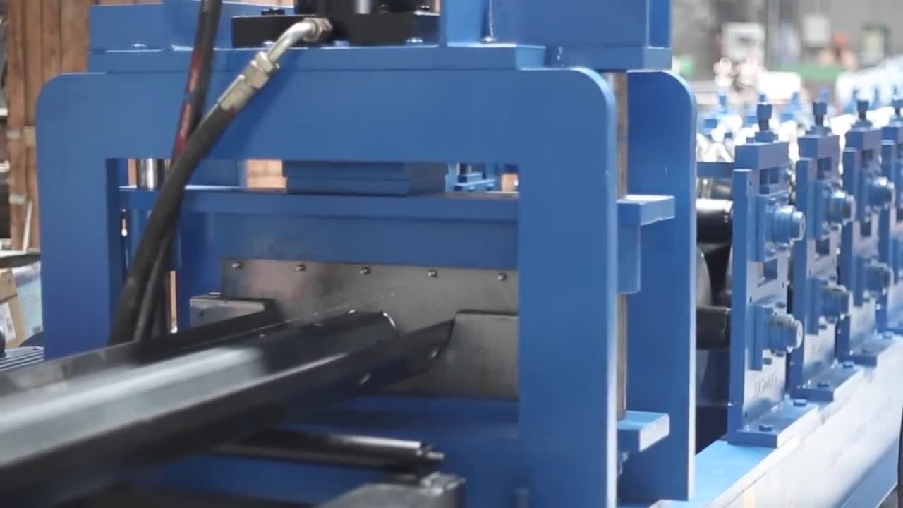 W-Beam Crash Barrier Machine